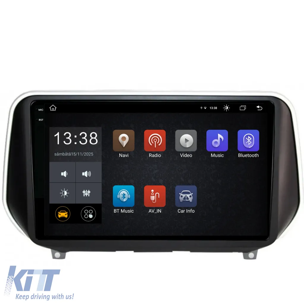 Dedicated Navigation suitable for Hyundai Santa Fe (2018-2024), 2K, 8GB RAM, 256GB Storage, Android Auto, CarPlay