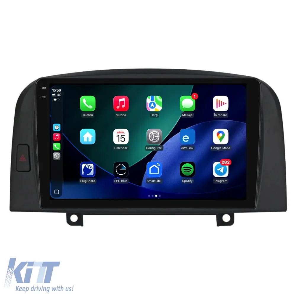 Dedicated Navigation suitable for Hyundai Sonata (2004 - 2008), 9 Inch, 4Gb RAM, 64Gb Storage, Android Auto, Carplay