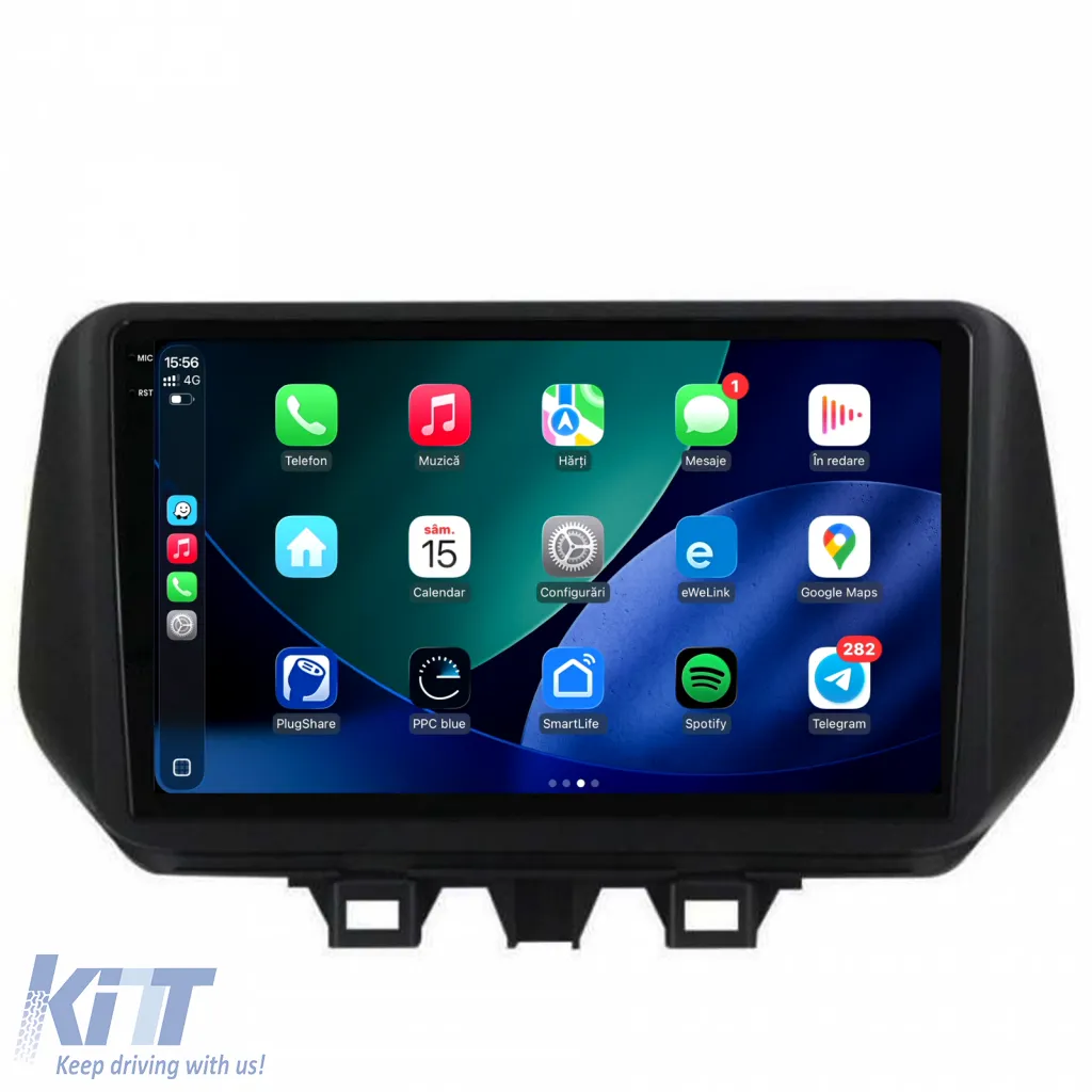 Dedicated Navigation suitable for Hyundai Tucson (2018-2020), 2K, 4Gb RAM, 64Gb Storage, Android Auto, Carplay