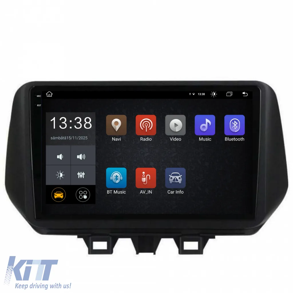 Dedicated Navigation suitable for Hyundai Tucson (2018-2020), 2K, 8Gb RAM, 256Gb Storage, Android Auto, Carplay