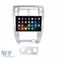 Dedicated Navigation suitable for Hyundai Tucson (2006-2013), 2K, 12Gb RAM, 256Gb Storage, Android Auto, Carplay