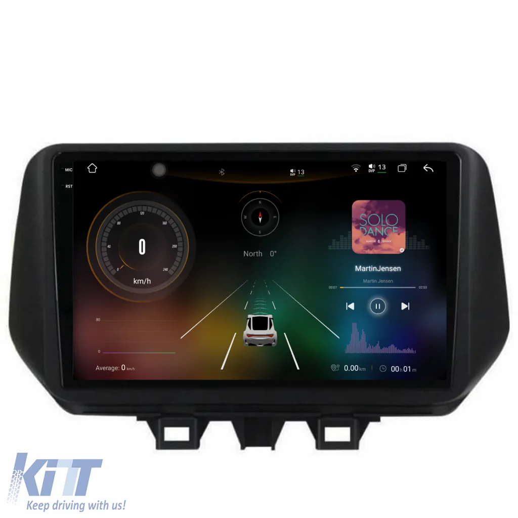 Dedicated Navigation suitable for Hyundai Tucson (2018-2020), 2K, 12Gb RAM, 256Gb Storage, Android Auto, Carplay