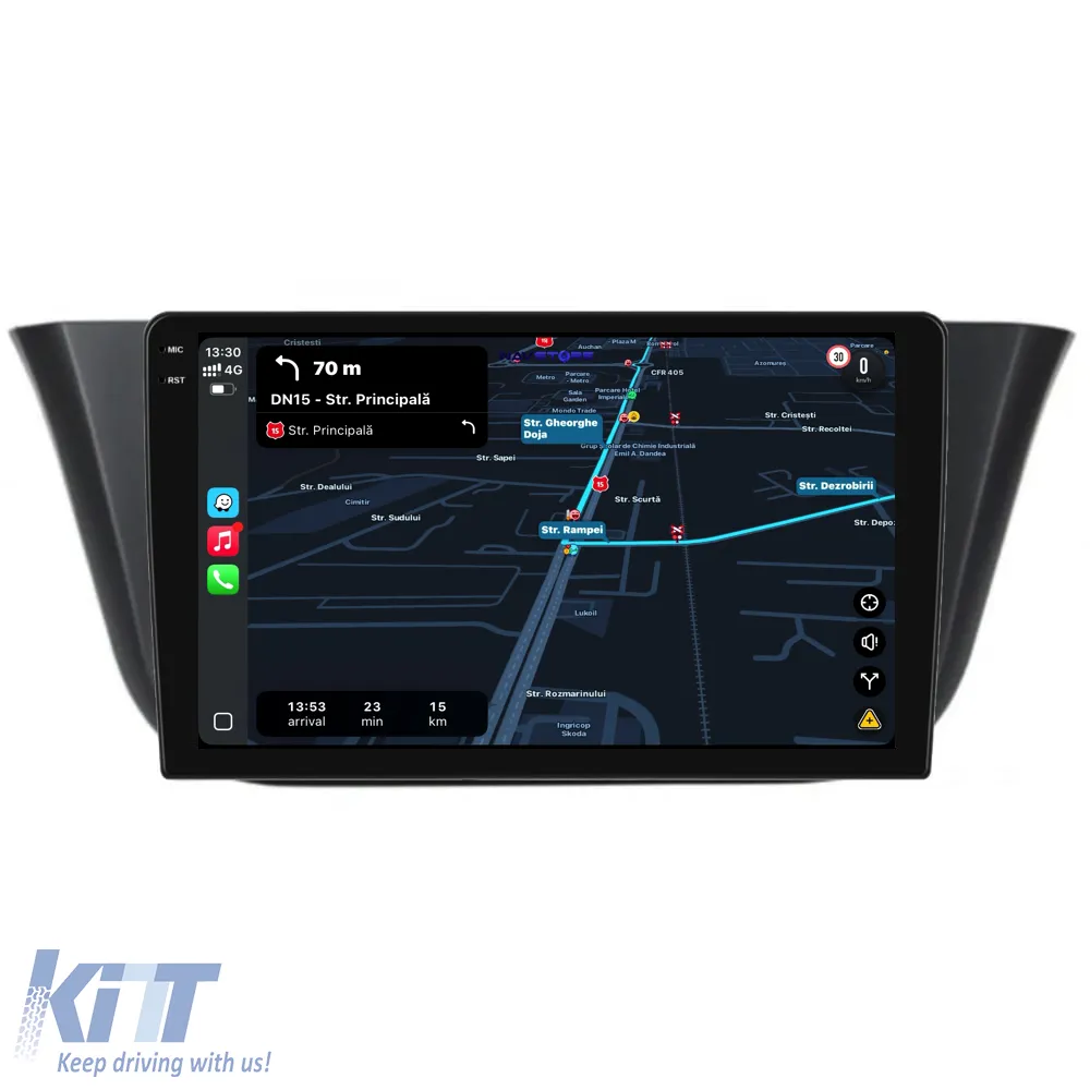 Dedicated Navigation suitable for Iveco Daily (2014 - 2021), 2K, 4Gb RAM, 64Gb Storage, Android Auto, Carplay