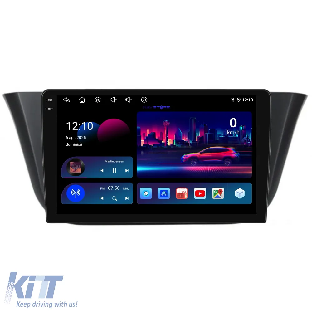 Dedicated Navigation suitable for Iveco Daily (2014 - 2021), 2K, 8Gb RAM, 256Gb Storage, Android Auto, Carplay