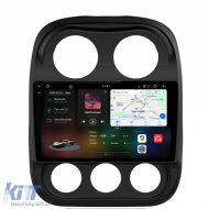 Dedicated Navigation suitable for Jeep Compass (2006-2010), 2K, 12Gb RAM, 256Gb Storage, Android Auto, Carplay