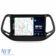Dedicated Navigation suitable for Jeep Compass (2010-2016), 10 Inch, 6Gb RAM, 128Gb Storage, Android Auto, Carplay