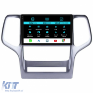 Dedicated Navigation suitable for Jeep Grand Cherokee (2010-2014), 9 Inch, 6Gb Ram, 128Gb Storage, Android Auto, Carplay