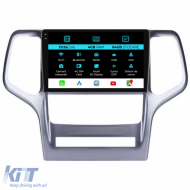 Dedicated Navigation suitable for Jeep Grand Cherokee (2010-2014), 2K, 4Gb RAM, 64Gb Storage, Android Auto, Carplay