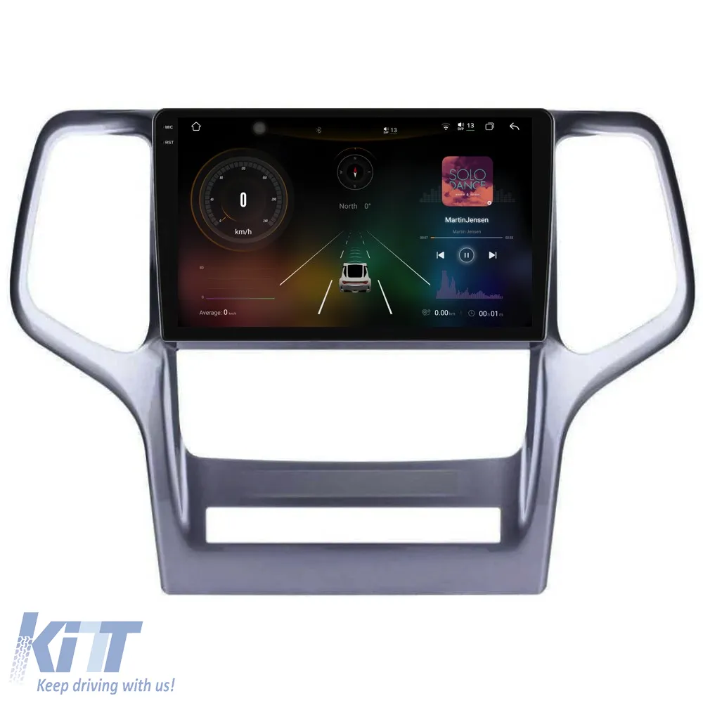 Dedicated Navigation suitable for Jeep Grand Cherokee (2010-2014), 2K, 12Gb RAM, 256Gb Storage, Android Auto, Carplay