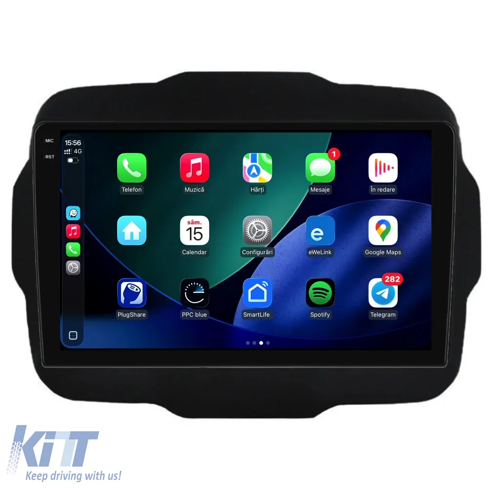 Dedicated Navigation suitable for Jeep Renegade (2016-2020), 9 Inch, 2Gb RAM, 32Gb Storage, Android Auto, Carplay