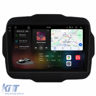 Dedicated Navigation suitable for Jeep Renegade (2016-2020), 2K, 12Gb RAM, 256Gb Storage, Android Auto, Carplay