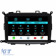 Dedicated Navigation suitable for Kia Carens (2012-2017), 2K, 4Gb RAM, 64Gb Storage, Android Auto, Carplay