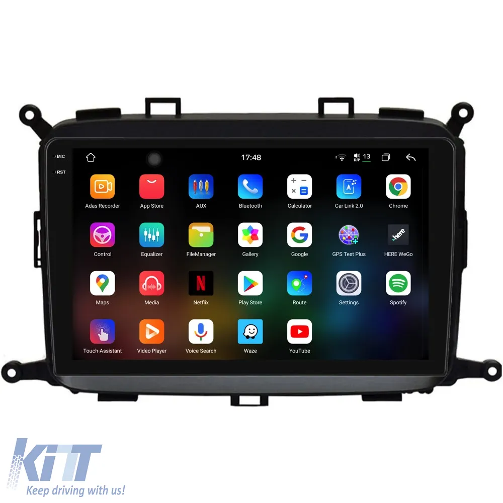 Dedicated Navigation suitable for Kia Carens (2012-2017), 2K, 12Gb RAM, 256Gb Storage, Android Auto, Carplay