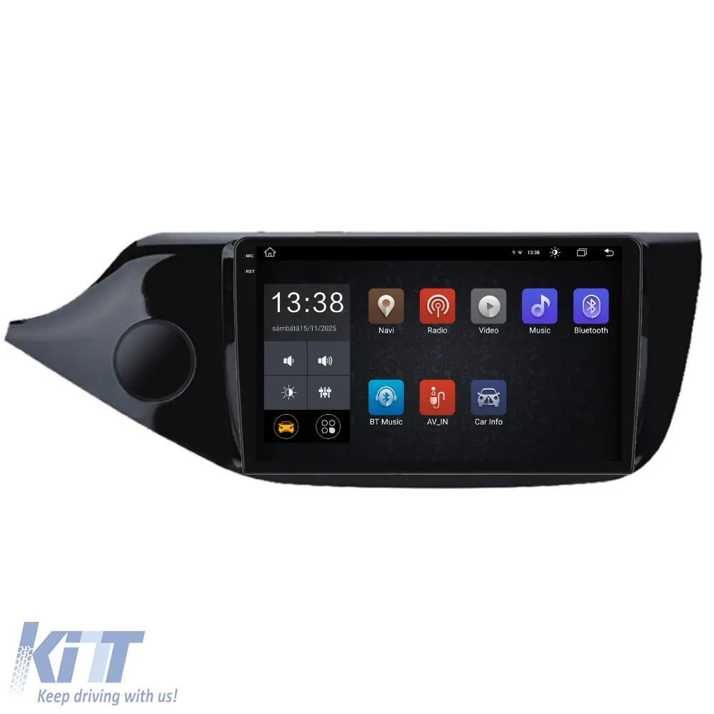Dedicated Navigation suitable for Kia Ceed (2012 - 2020), 2K, 8Gb RAM, 256Gb Storage, Android Auto, Carplay