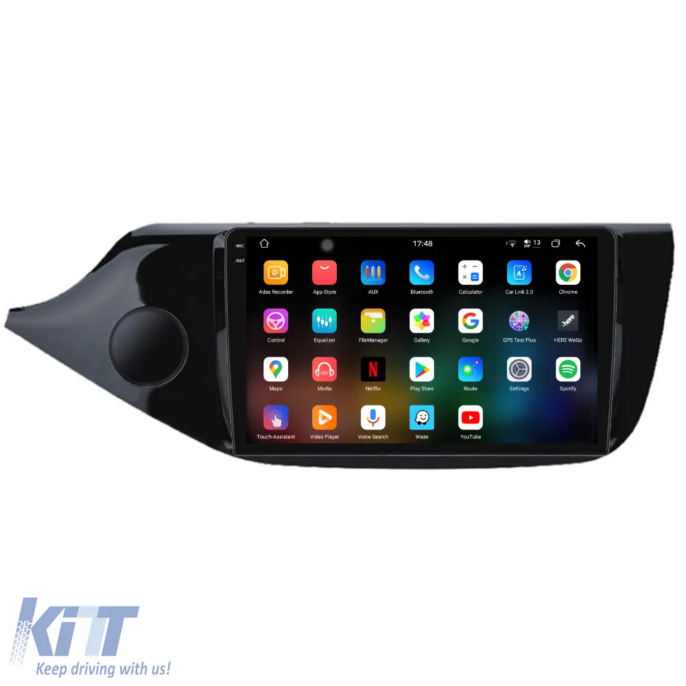 Dedicated Navigation suitable for Kia Ceed (2012 - 2020), 2K, 12GB RAM, 256GB Storage, Android Auto, Carplay