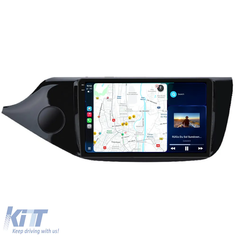 Dedicated Navigation suitable for Kia Ceed (2012 - 2020), 2K, 12GB RAM, 256GB Storage, Android Auto, Carplay