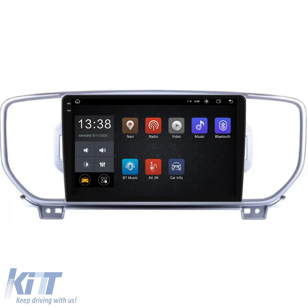 Dedicated Navigation suitable for Kia Sportage (2016 - 2019), 2K, 4Gb RAM, 64Gb Storage, Android Auto, Carplay