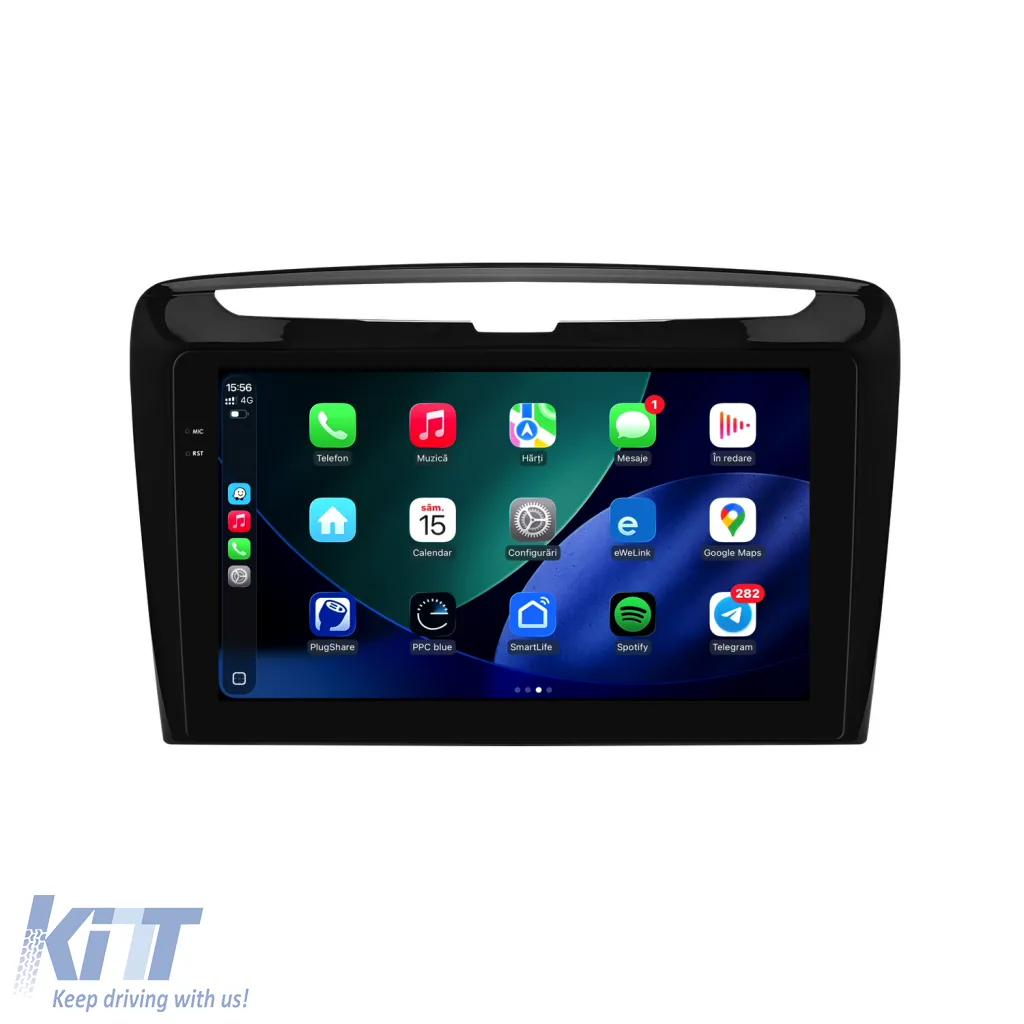 Dedicated Navigation suitable for Lancia Ypsilon (2012-2020), QuadCore, 9 Inch, 4Gb Ram, 64Gb Storage, Android Auto, Carplay