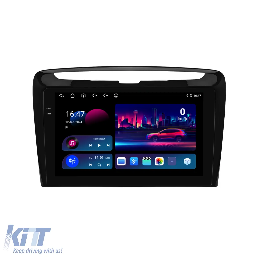 Dedicated Navigation suitable for Lancia Ypsilon (2012-2020), 9 Inch, 6Gb Ram, 128Gb Storage, Android Auto, Carplay