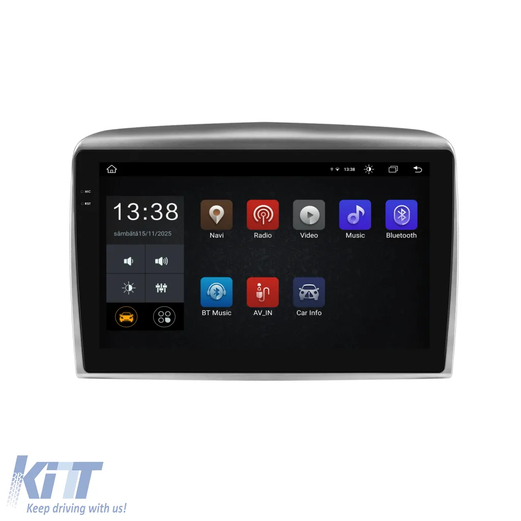 Dedicated Navigation suitable for Lancia Ypsilon (2006-2011), 2K, 4Gb RAM, 64Gb Storage, Android Auto, Carplay