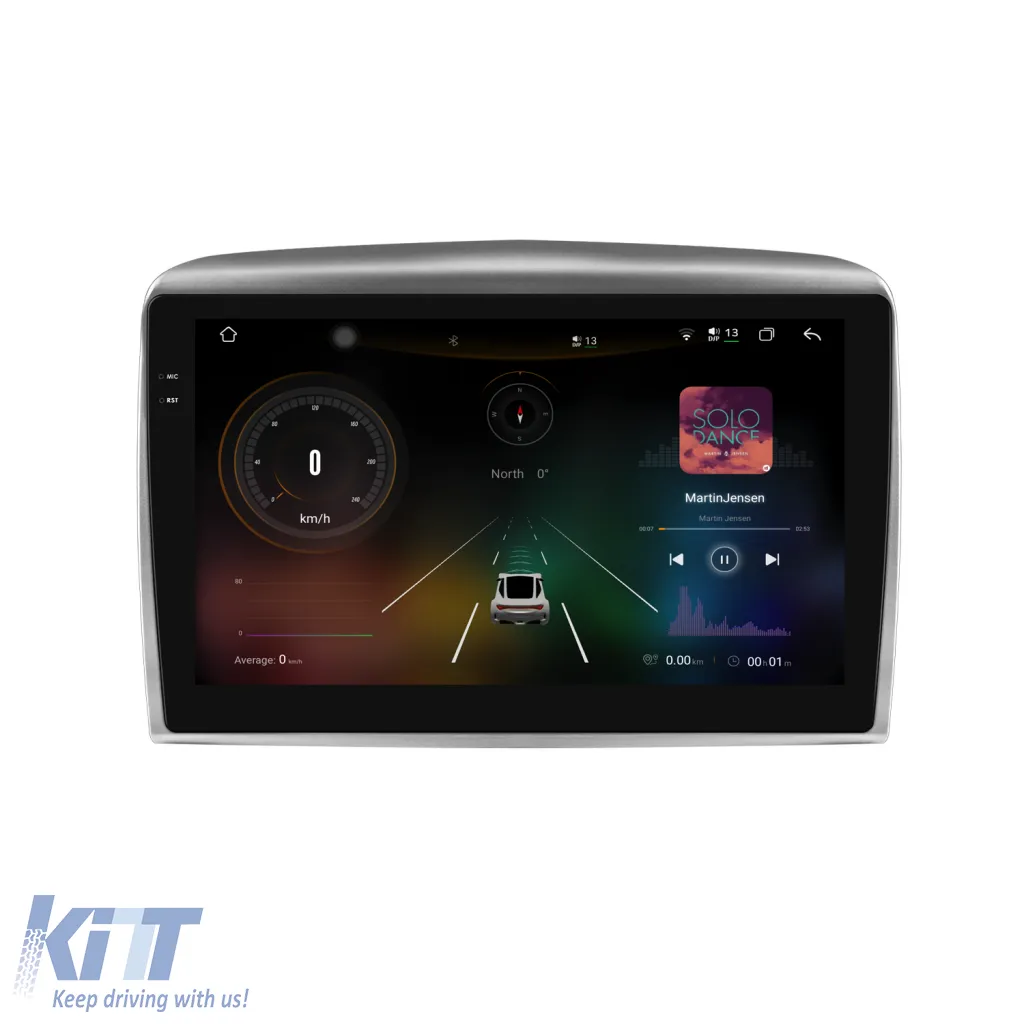 Dedicated Navigation suitable for Lancia Ypsilon (2006-2011), 2K, 12GB RAM, 256GB Storage, Android Auto, Carplay