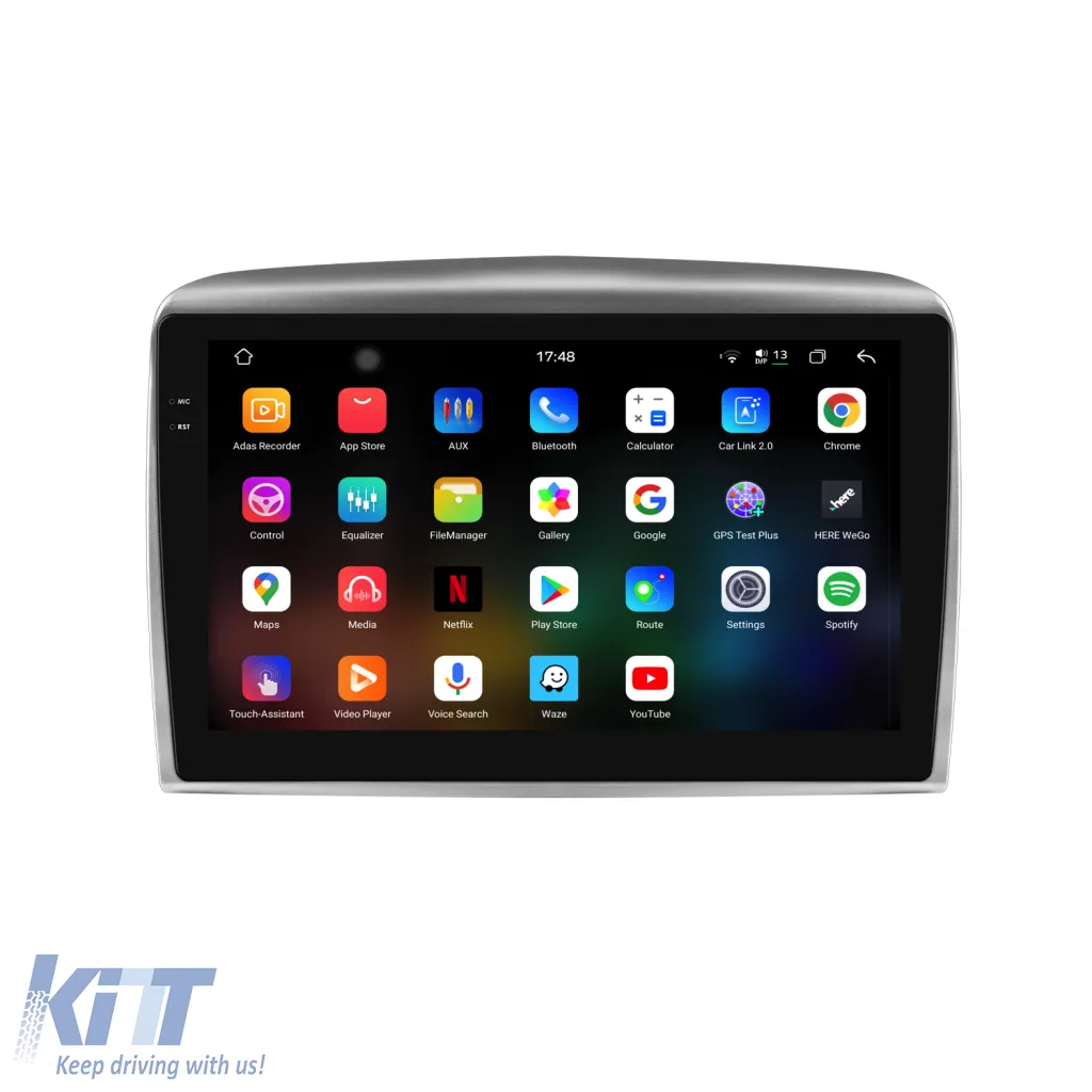 Dedicated Navigation suitable for Lancia Ypsilon (2006-2011), 2K, 12GB RAM, 256GB Storage, Android Auto, Carplay