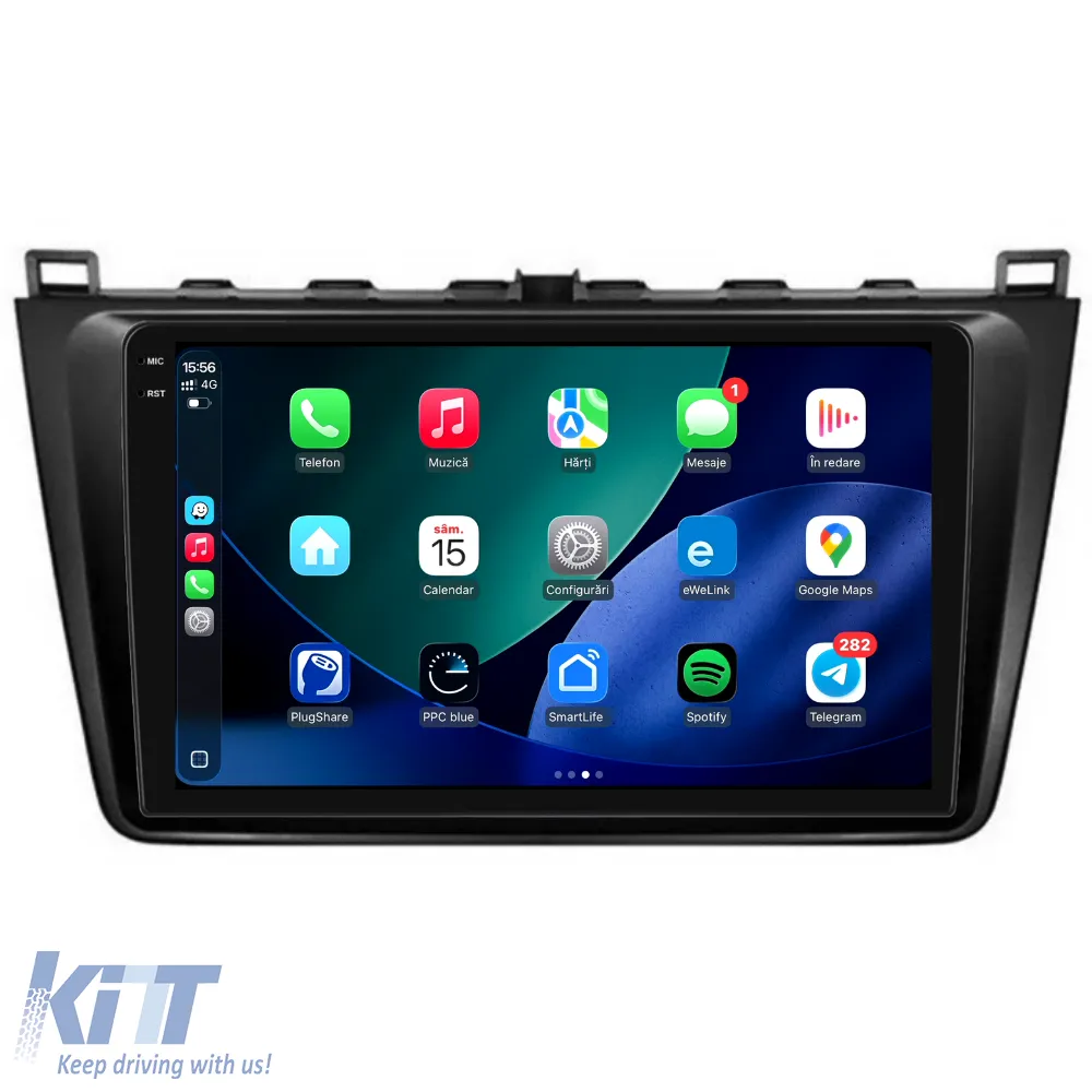 Dedicated Navigation suitable for Mazda 2 (2007-2014), 9 Inch, 8Gb RAM, 256Gb Storage, Android Auto, Carplay