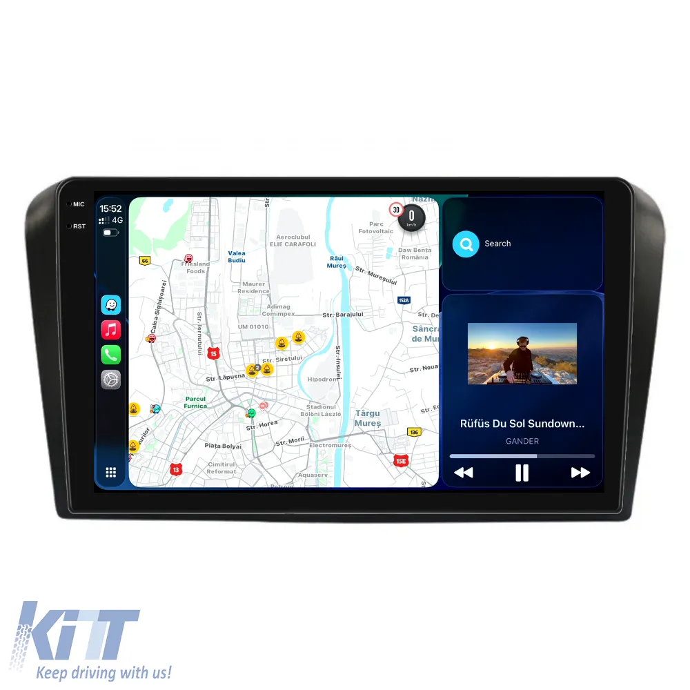 Dedicated Navigation suitable for Mazda 6 (2002-2008), 9 Inch, 8Gb RAM, 256Gb Storage, Android Auto, Carplay