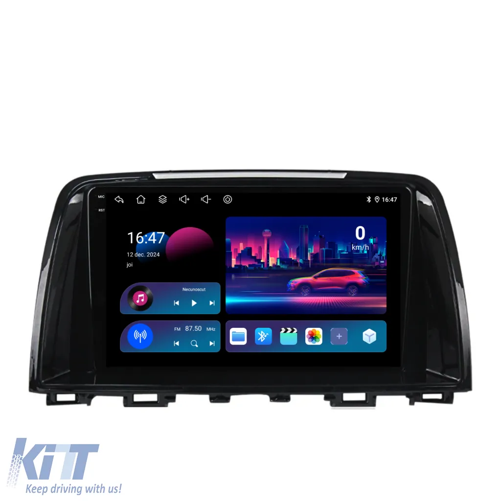 Dedicated Navigation suitable for Mazda CX-5 (2012 - 2015), 9 Inch, 4Gb Ram, 64Gb Storage, Android Auto, Carplay