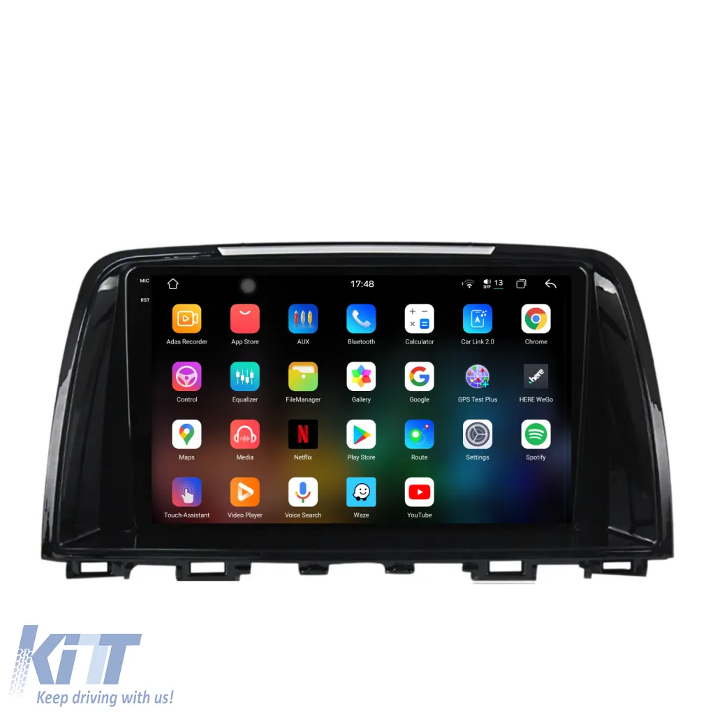 Dedicated Navigation suitable for Mazda CX-5 (2012 - 2015), 2K, 12GB RAM, 256GB Storage, Android Auto, Carplay