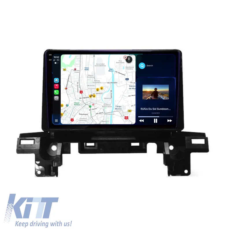 Dedicated Navigation suitable for Mazda CX-5 (2017 - 2021), QuadCore, 9 Inch, 4Gb Ram, 64Gb Storage, Android Auto, Carplay