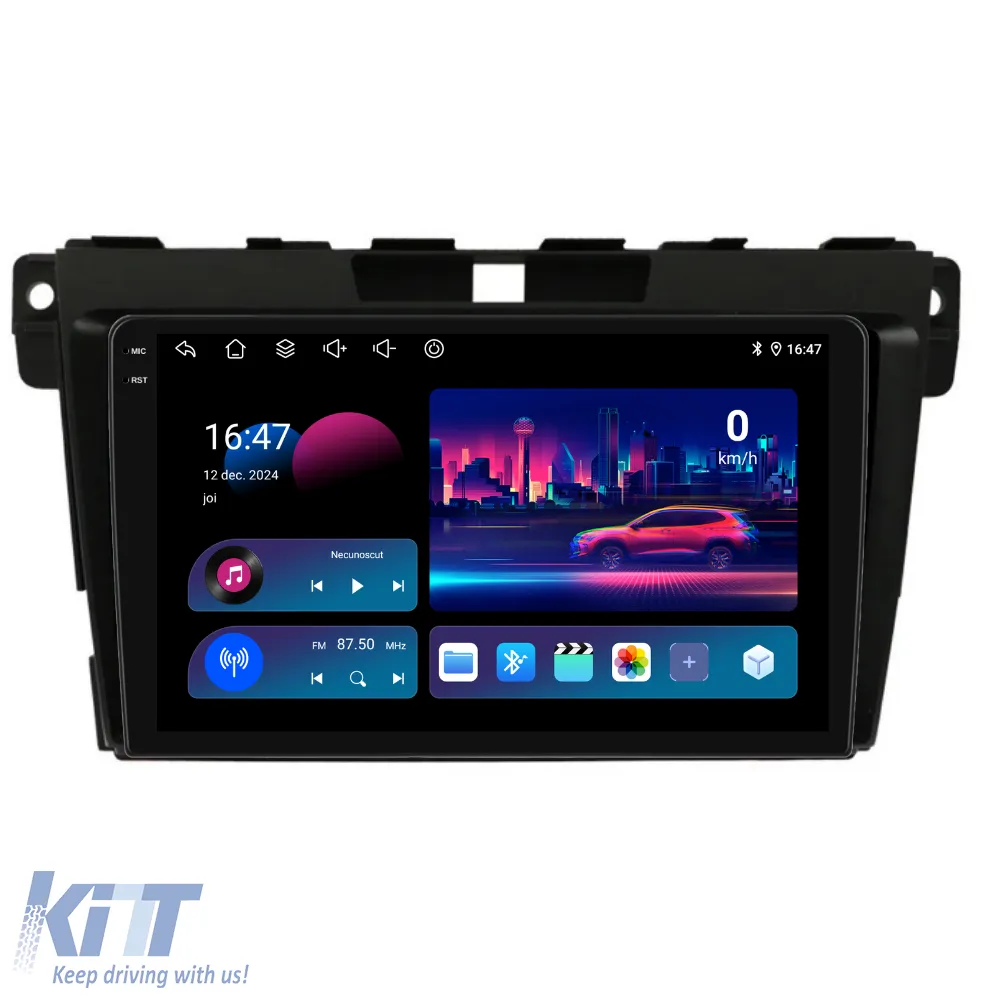 Dedicated Navigation suitable for Mazda CX-7 (2008 - 2015), 9 Inch, 6Gb RAM, 128Gb Storage, Android Auto, Carplay