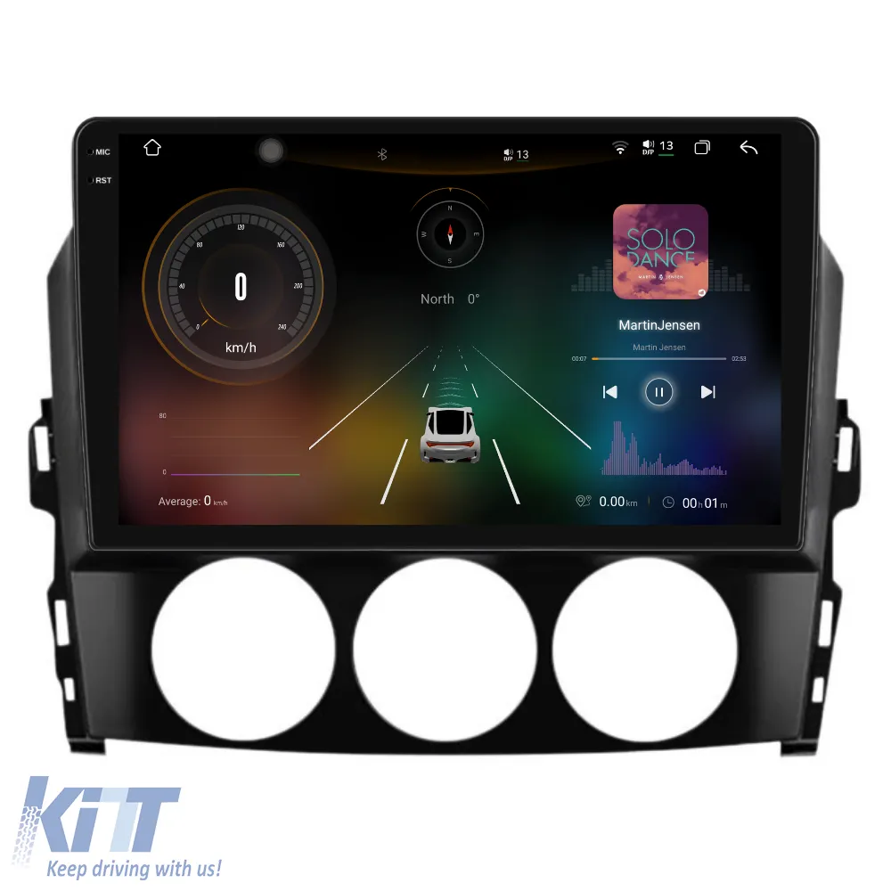 Dedicated Navigation suitable for Mazda MX-5 (2005 - 2015), 2K, 12Gb RAM, 256Gb Storage, Android Auto, Carplay