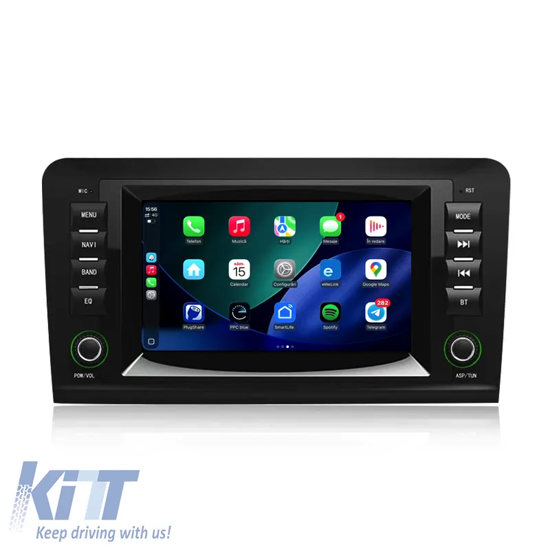 Dedicated Navigation suitable for Mercedes-Benz ML W164 (2005 - 2011), 7 Inch, 4Gb Ram, 64Gb Storage, Android Auto, Carplay