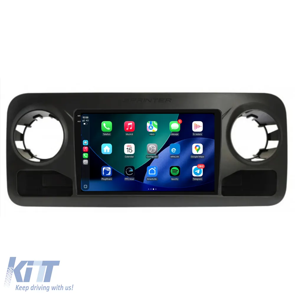 Dedicated Navigation suitable for Mercedes-Benz Sprinter (2006 - 2018), 2K, 4Gb RAM, 64Gb Storage, Android Auto, Carplay