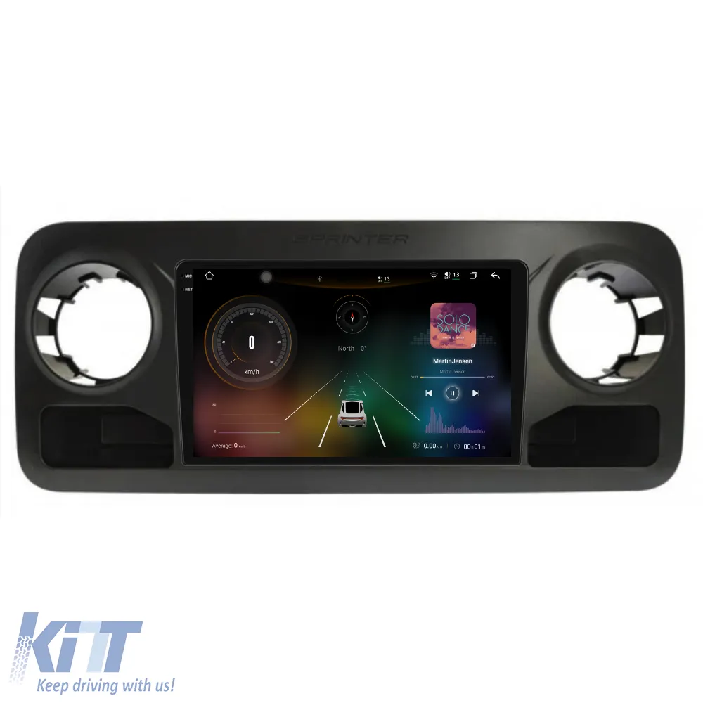 Dedicated Navigation suitable for Mercedes-Benz Sprinter (2006 - 2018), 2K, 12Gb RAM, 256Gb Storage, Android Auto, Carplay