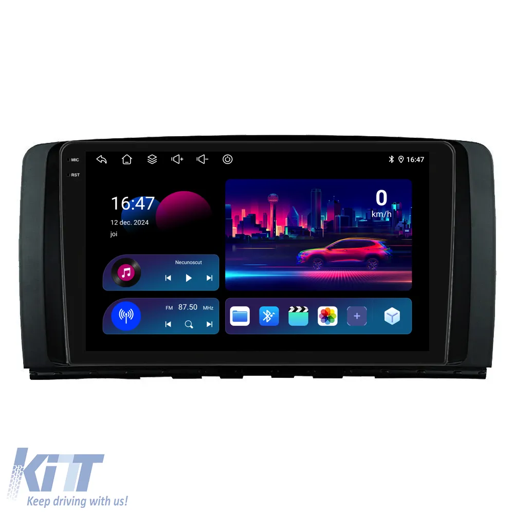 Dedicated Navigation suitable for Mercedes Benz R-Class W254 (2005-2017), 9 Inch, 8GB RAM, 256GB Storage, Carplay