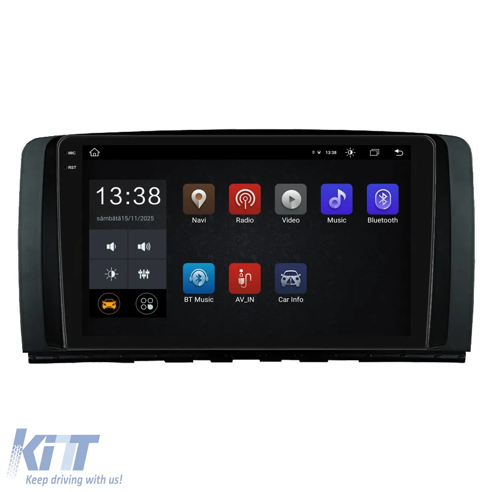 Dedicated Navigation suitable for Mercedes Benz R-Class W254 (2005-2017), 2K, 8Gb RAM, 256Gb Storage, Carplay