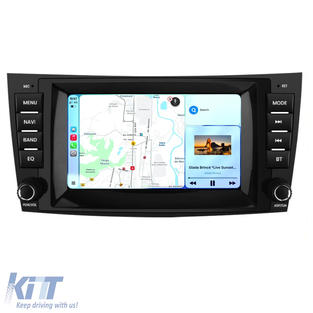 Dedicated Navigation suitable for Mercedes-Benz E-Class W211 (2003 - 2009), 7 Inch, 4Gb Ram, 128Gb Storage, Android Auto, Carplay