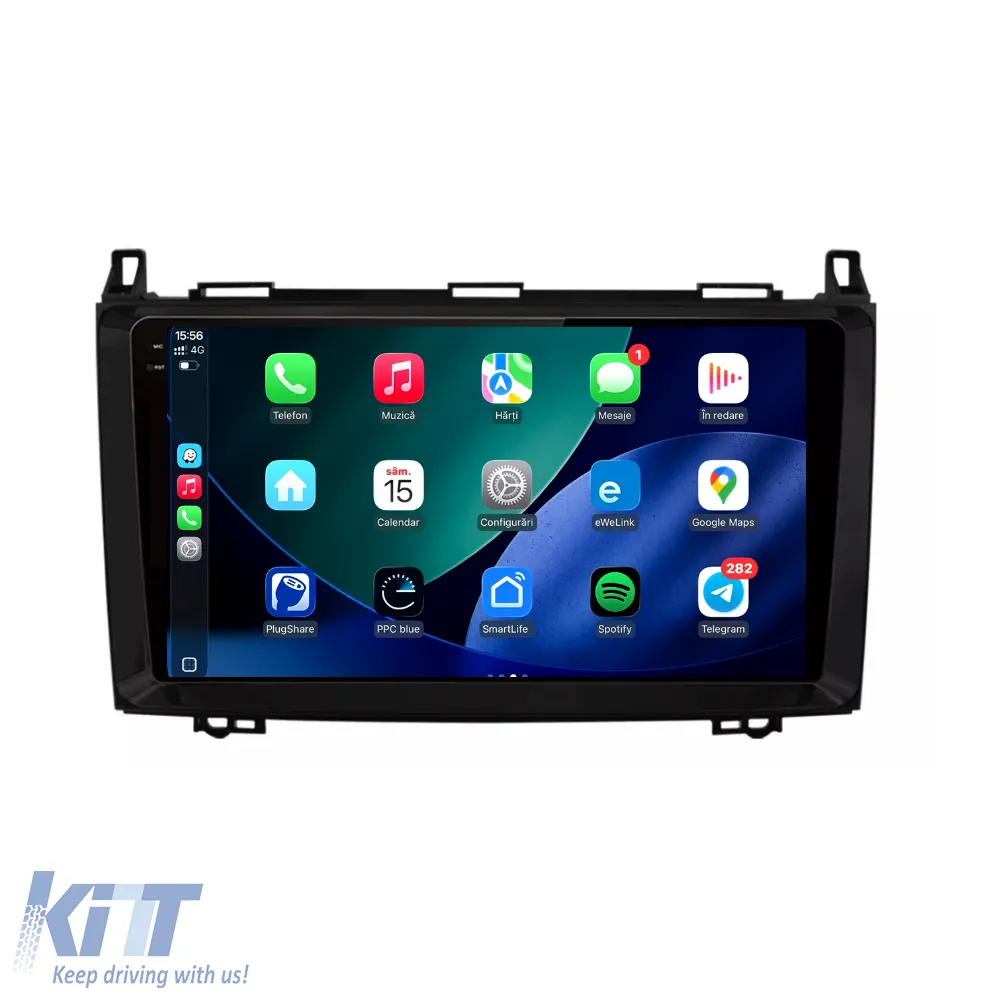 Dedicated Navigation suitable for Mercedes Vito Sprinter Viano B200 A B Class (2005-2012), 2K, 4Gb RAM, 64Gb Storage, Carplay