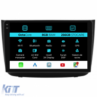Dedicated Navigation suitable for Mercedes Vito, Viano (2005-2015), 2K, 8GB RAM, 256GB Storage, Carplay