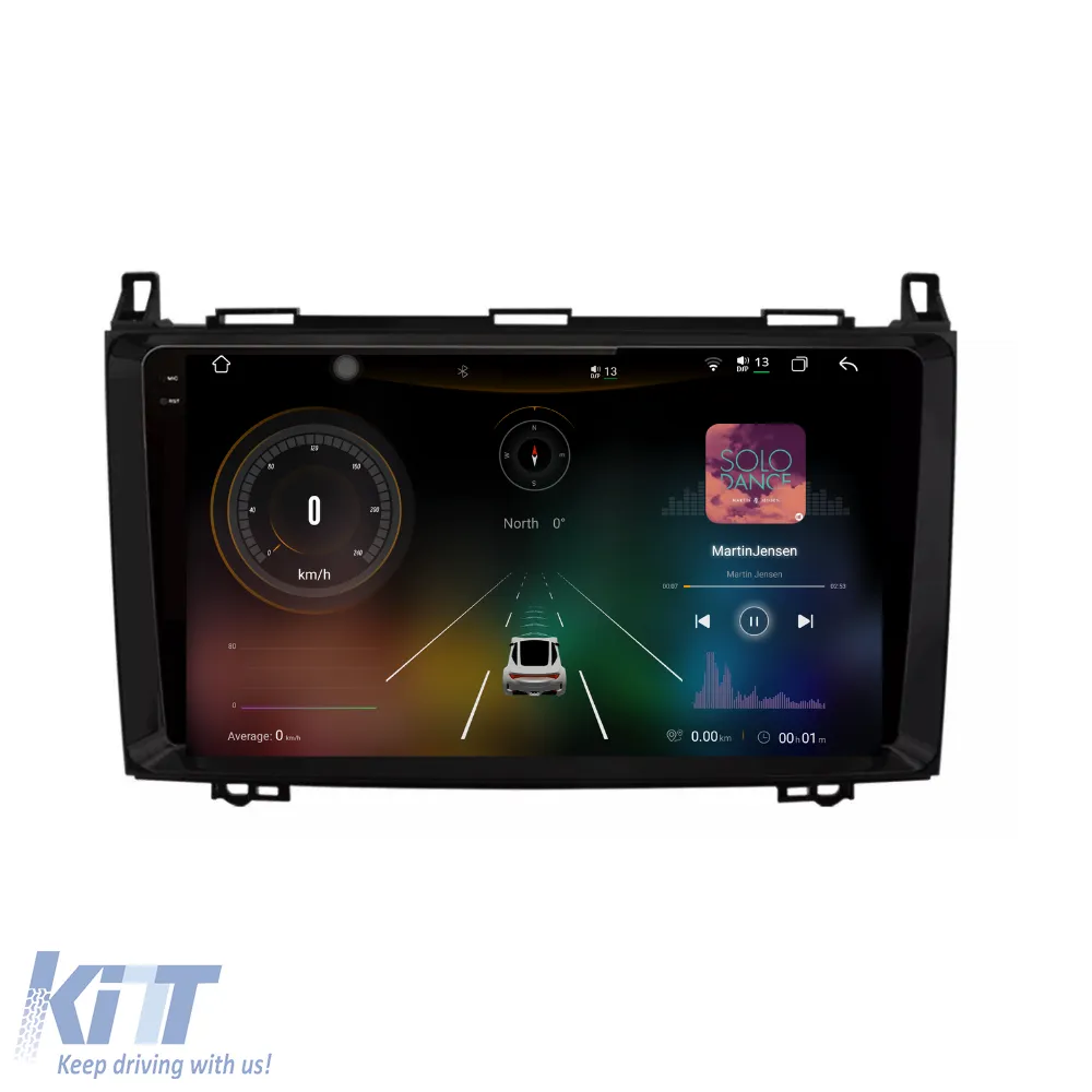 Dedicated Navigation suitable for Mercedes Vito Sprinter Viano B200 A B Class (2005-2012), 2K, 12GB RAM, 256GB Storage, Carplay