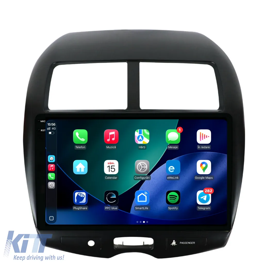 Dedicated Navigation suitable for Mitsubishi ASX (2010 - 2019), 2K, 4Gb RAM, 64Gb Storage, Android Auto, Carplay