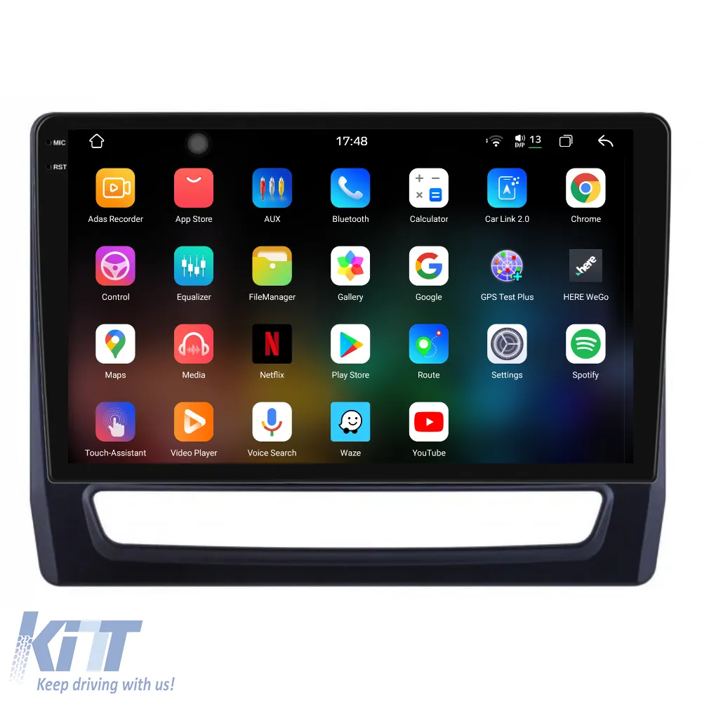 Dedicated Navigation suitable for Mitsubishi ASX (2010 - 2019), 2K, 12Gb RAM, 256Gb Storage, Android Auto, Carplay