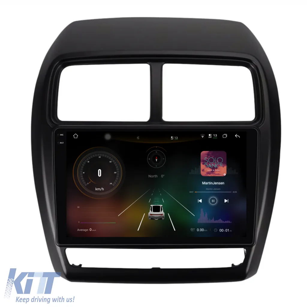 Dedicated Navigation suitable for Mitsubishi ASX (2010 - 2019), 2K, 12Gb RAM, 256Gb Storage, Android Auto, Carplay