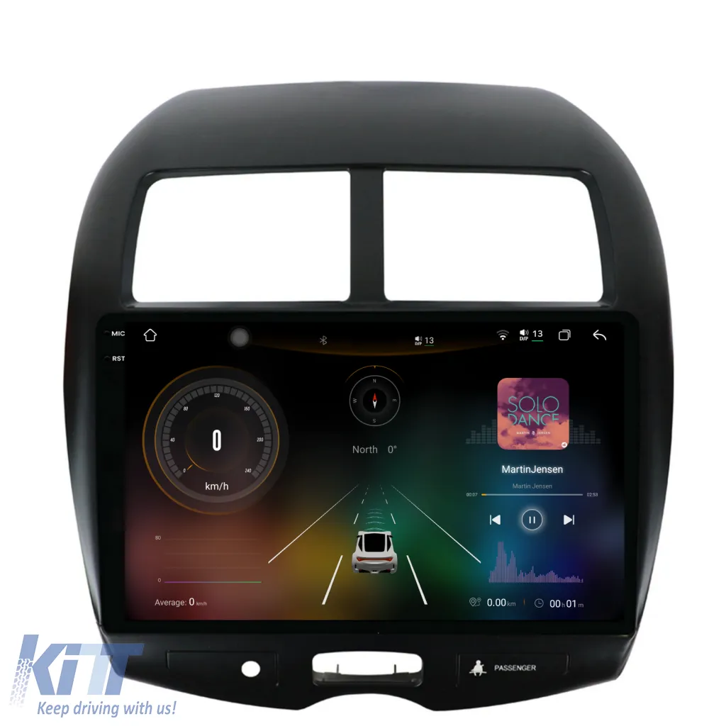 Dedicated Navigation suitable for Mitsubishi ASX (2010 - 2019), 2K, 12Gb RAM, 256Gb Storage, Android Auto, Carplay
