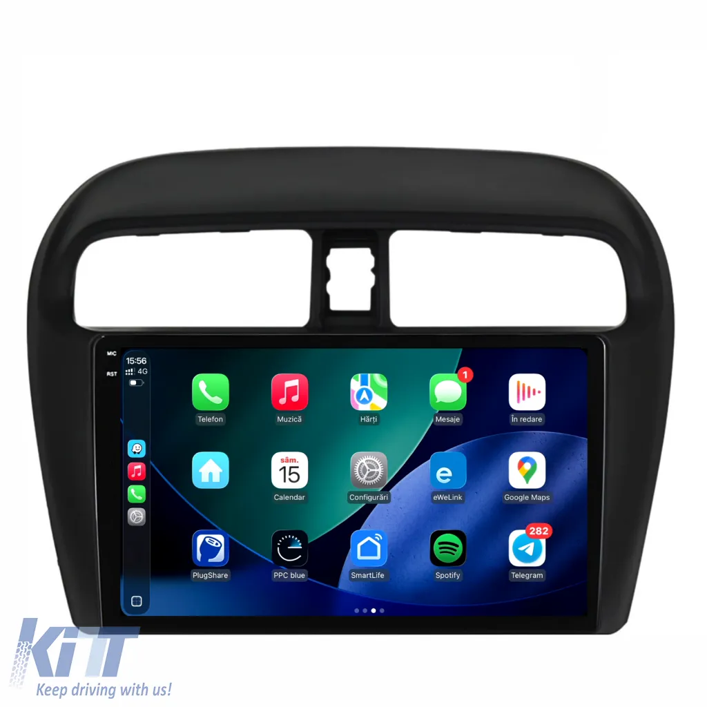 Dedicated Navigation suitable for Mitsubishi Space Star (2012 - 2024), 9 Inch, 4Gb Ram, 64Gb Storage, Android Auto, Carplay
