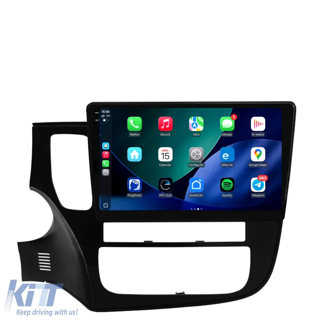 Dedicated Navigation suitable for Mitsubishi Outlander (2013 - 2020), 2K, 8Gb RAM, 256Gb Storage, Android Auto, Carplay