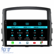 Dedicated Navigation suitable for Mitsubishi Pajero (2006 - 2014), 2K, 8Gb RAM, 256Gb Storage, Android Auto, Carplay