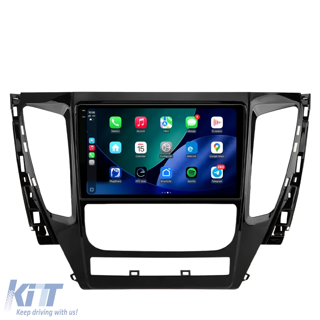 Dedicated Navigation suitable for Mitsubishi Pajero (2016 - 2018), 2K, 8GB RAM, 256GB Storage, Android Auto, Carplay